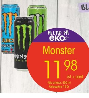 EKO Monster erbjuda