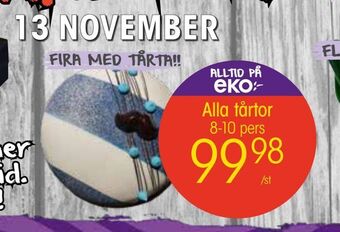 EKO Alla tårtor erbjuda