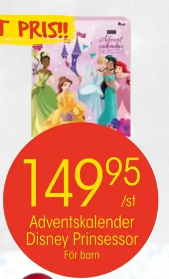 EKO Adventskalender disney prinsessor erbjuda