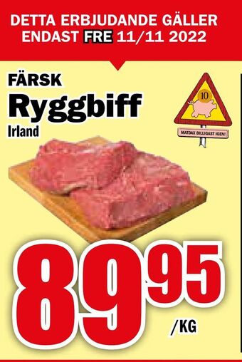 Matdax Ryggbiff erbjuda