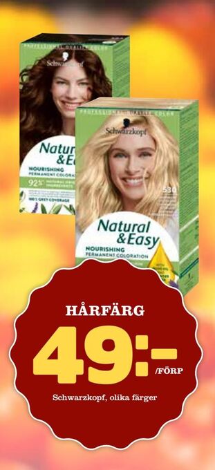 Matdax Hårfärg erbjuda