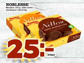 Matdax Noblesse erbjuda