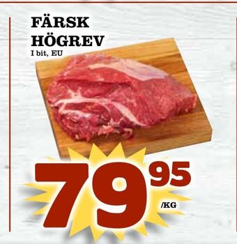 Matdax Färsk högrev erbjuda