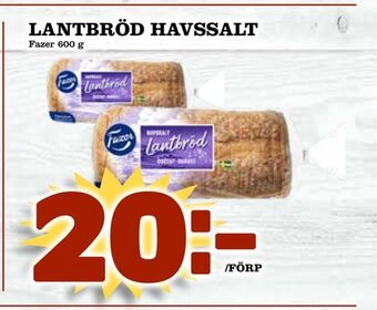 Lantbröd havssalt