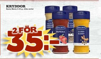 Nelins Kryddor erbjuda