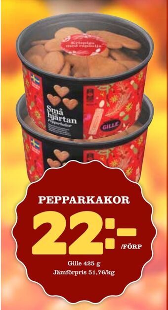 Nelins Pepparkakor erbjuda