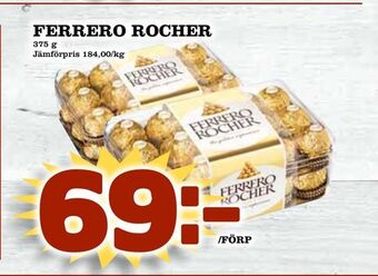 Nelins Ferrero rocher erbjuda