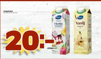 Nya Pulsen Yoghurt erbjuda