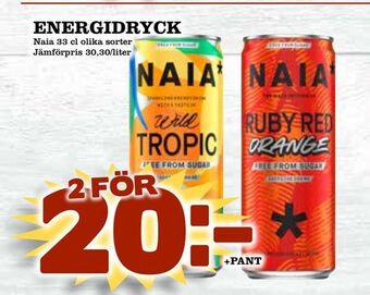 Nya Pulsen Energidryck erbjuda
