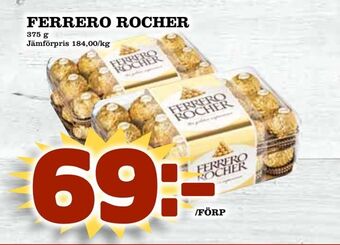 Nya Pulsen Ferrero rocher erbjuda