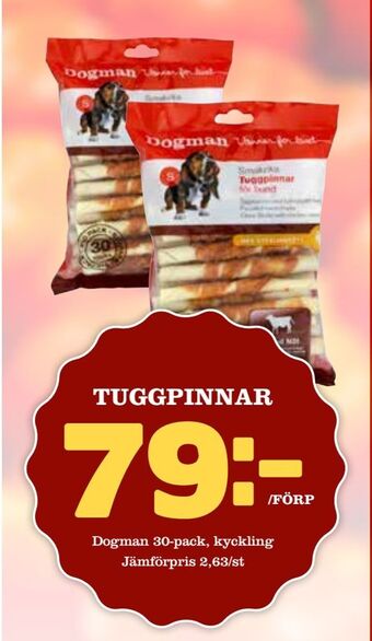 Nya Pulsen Tuggpinnar erbjuda