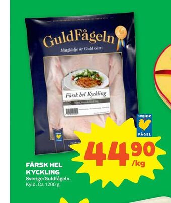 Stora Coop Färsk hel kyckling erbjuda