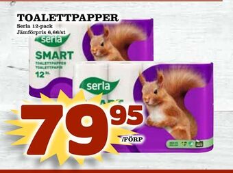 Prisma Mat Toalettpapper erbjuda