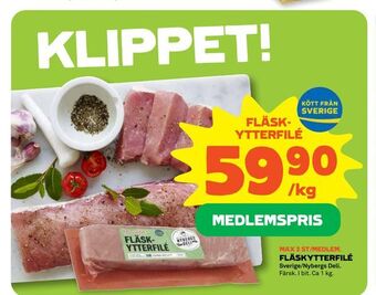 Stora Coop Fläskytterfilé erbjuda