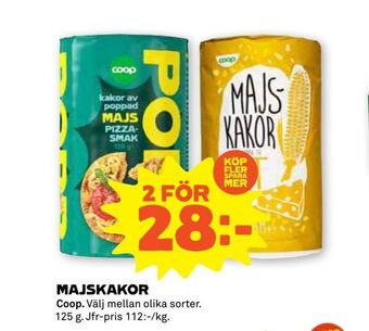 Stora Coop Majskakor erbjuda