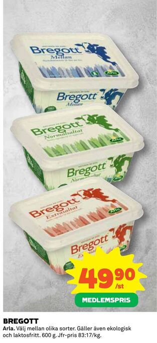 Coop Bregott erbjuda