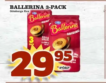 Rinkeby Matcenter Ballerina 3-pack erbjuda