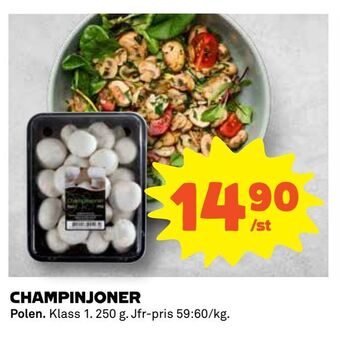 Coop Champinjoner erbjuda