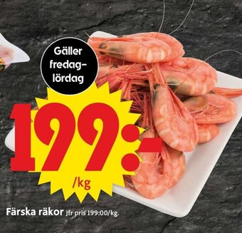 ICA Supermarket Färska Räkör erbjuda