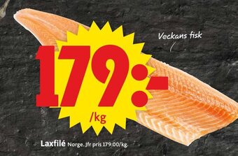 ICA Supermarket Laxfilé erbjuda