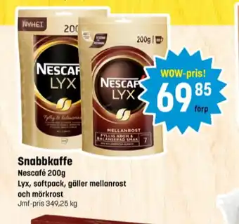 Nescafé lyx instant kaffe