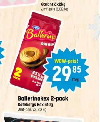 Eurocash Ballerina kaffekex erbjuda