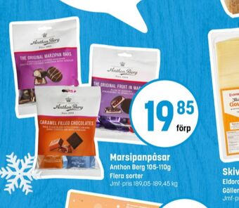 Eurocash Anthon berg marsipanbröd erbjuda