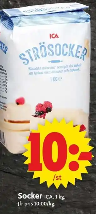 ICA Supermarket Socker ICA erbjuda