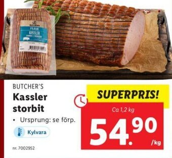 Lidl Butcher's Kassler Storbit erbjuda