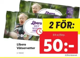 Lidl Libero Våtservetter erbjuda