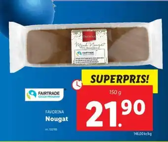 Lidl Favorina Nougat erbjuda