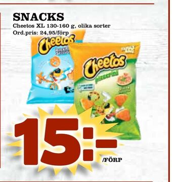 Supergrossen Snacks erbjuda