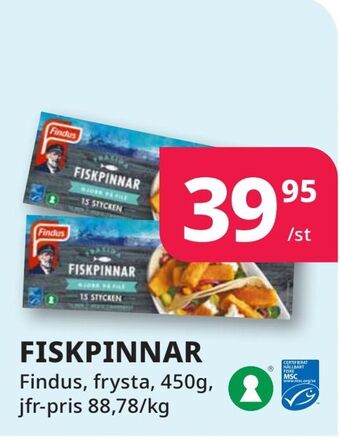 Tempo Fiskpinnar erbjuda
