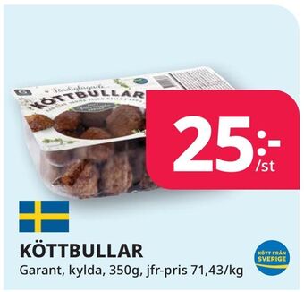 Tempo Köttbullar erbjuda
