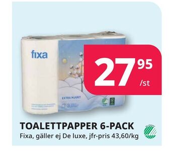 Tempo Toalettpapper 6-pack erbjuda