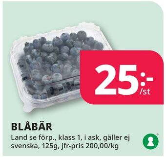 Tempo Blåbär erbjuda