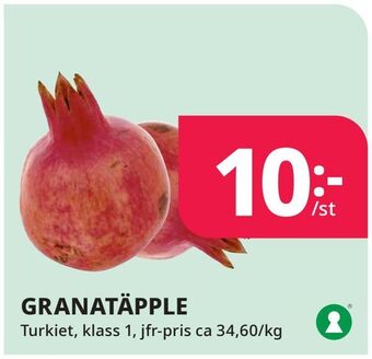 Tempo Granatäpple erbjuda