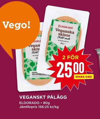Willys Veganskt pålägg erbjuda