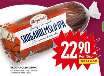 Willys Skogaholmslimpa erbjuda