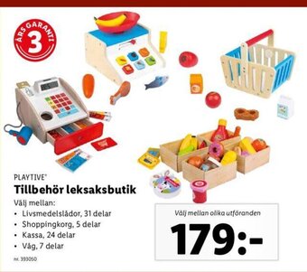 Lidl Tillbehör Leksaksbutik erbjuda