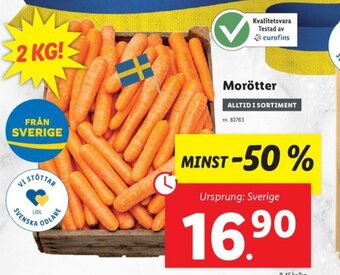 Lidl Morötter erbjuda