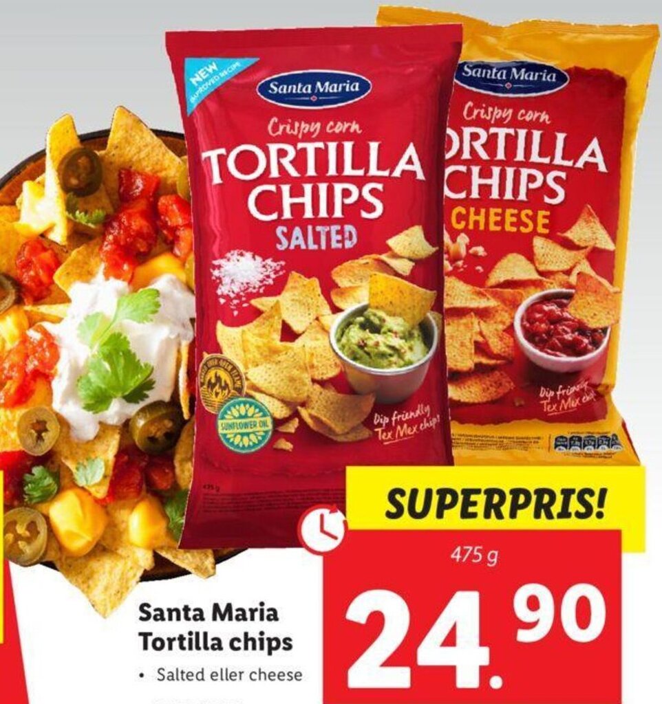 Santa Maria Tortilla Chips erbjudande hos Lidl