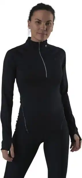 Sportamore Lara ls sweater black erbjuda