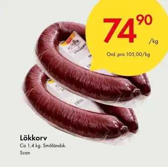 Lökkorv Scan