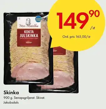 Snabbgross Skinka Jakobsdals erbjuda