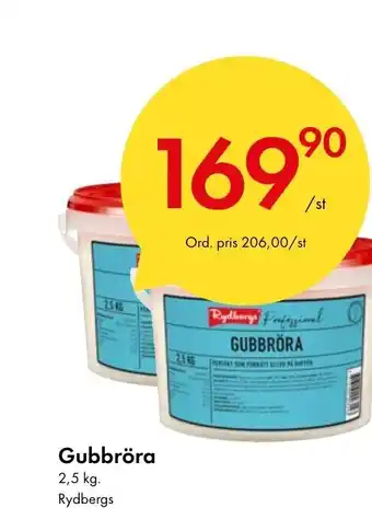 Snabbgross Gubbröra Rydbergs erbjuda