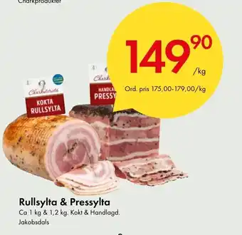 Snabbgross Rullsylta & Pressylta Jakobsdals erbjuda