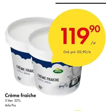 Snabbgross Crème Fraiche Arla erbjuda