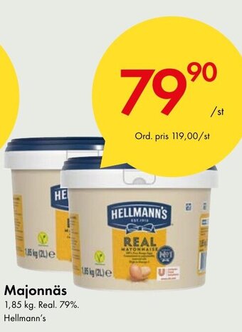 Snabbgross Majonnäs Hellmann's erbjuda
