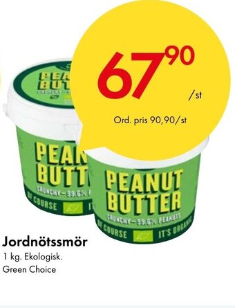 Snabbgross Jordnötssmör erbjuda